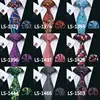 LS-585 Barry.Wang Men`s Tie Silk Striped Jacquard Woven Classic Tie+Hanky+Cufflinks Set For Formal Wedding Business Party ► Photo 3/6