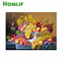 5D DIY алмазная живопись на заказ полный квадратный натюрморт фруктовый значок с вышивкой в виде ромба pintura manualidades Алмазная мозаика значок