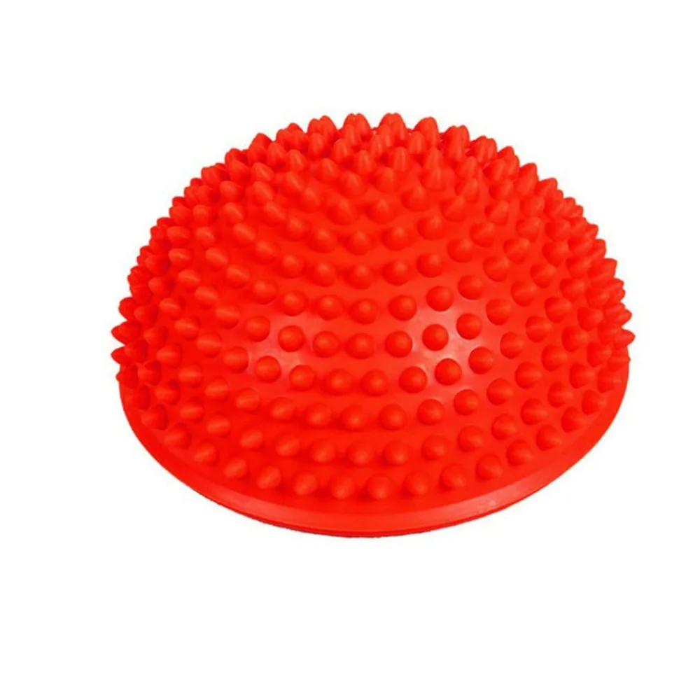 Inflatable Half Yoga Ball Exercise Fitness Equipment Balance Training Board Point Massage Ball Board for Children Dropshipping