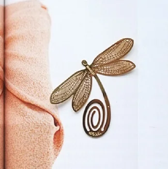 

20pcs 18K Gold Plated Dragonfly Bookmark Book card For Wedding Baby Shower Party Birthday Favor Gift Souvenirs Souvenir