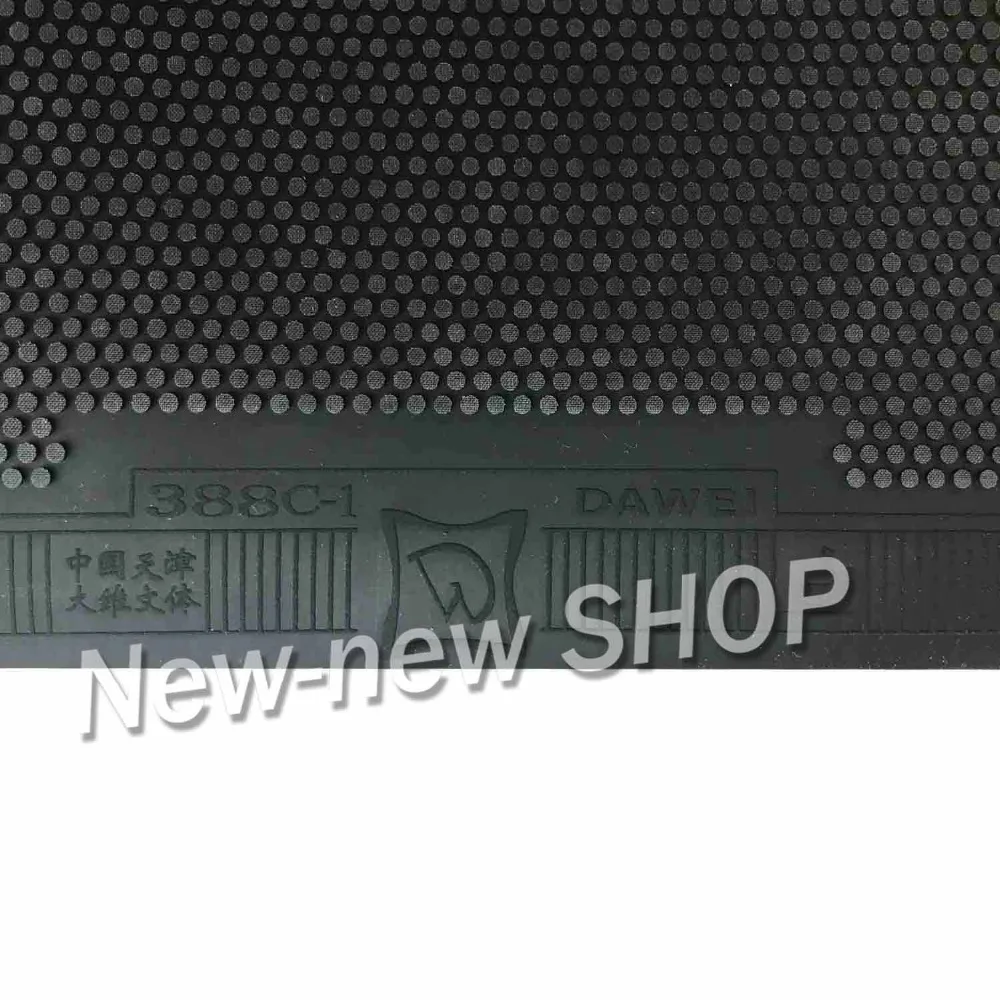 Dawei 388C 1 полудлинная резинка с губкой для настольного тенниса и пинг понга|dawei