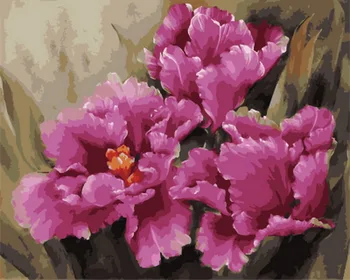 

Frameless oil painting by numbers paint by number for home decor oil picture painting 5065 Unrestrained