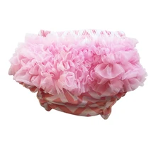 Детские хлопковые шаровары с оборками для маленьких мальчиков и девочек, шифоновые сетчатые пеленки, трусы, чехлы для новорожденных, детские шорты, реквизит для фотосъемки