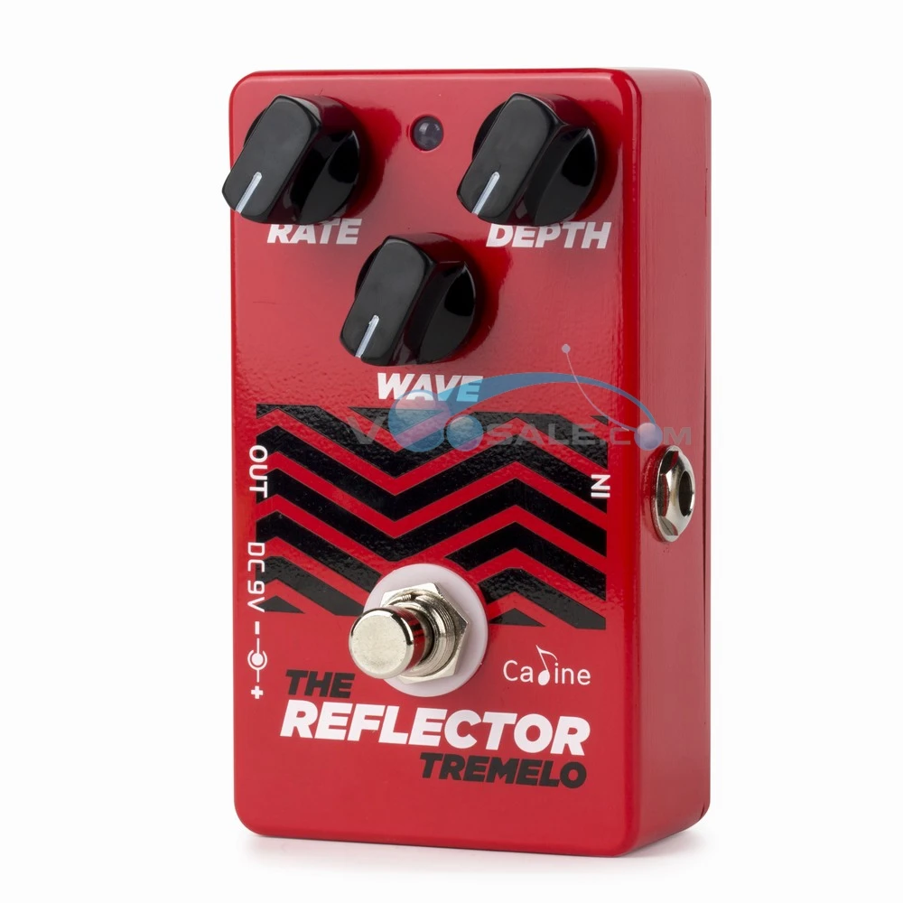 Caline CP-62 The Reflector Tremolo Guitar Pedal Effect 9V Guitar Effects Guitar Accessories Mini Effect Pedals Guitar Parts 50mA 10 Caline CP-62 The Reflector Tremolo Guitar Pedal Effect 9V Guitar Effects Guitar Accessories Mini Effect Pedals Guitar Parts 50mA 10