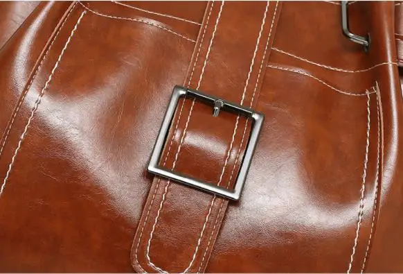 3 шт. Высокое качество PU Новая модная женская сумка масло воск кожаная сумка женская маленькая сумка через плечо с клапаном