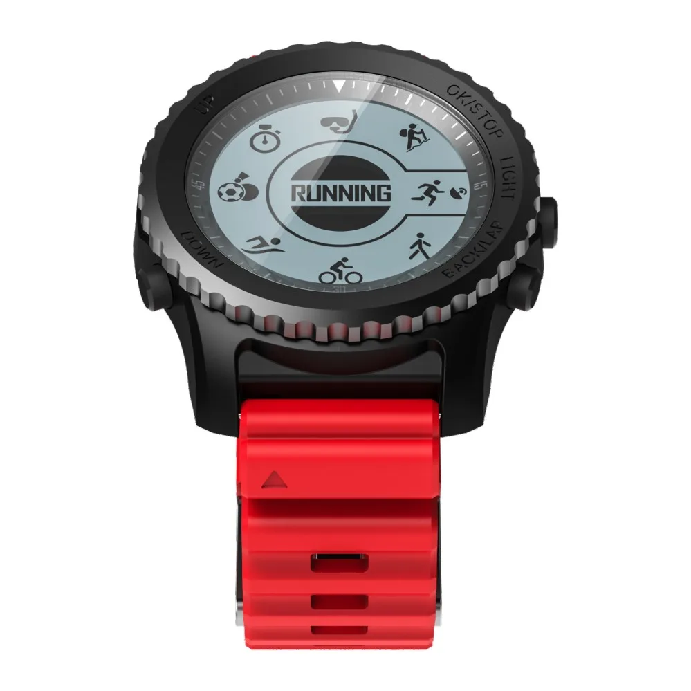 Makibes G07 GPS мужские мультиспортивные Смарт-часы Bluetooth IP68 Водонепроницаемые Сноркелинг динамический сердечный ритм GPS трекер умные часы