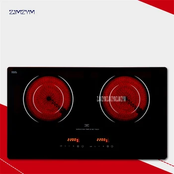 

MD-H2002 Electric ceramic cooker 2200W+2200W Embedded Ceramic glass hob Electric Ceramic furnace No radiation Induction cooker