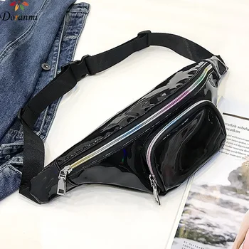 

DORANMI Homographic Fanny Pack Women's Belt Bags 2018 Hot Fashion Crossbody Waist Packs Female Lightweight Waist Bag CBB004