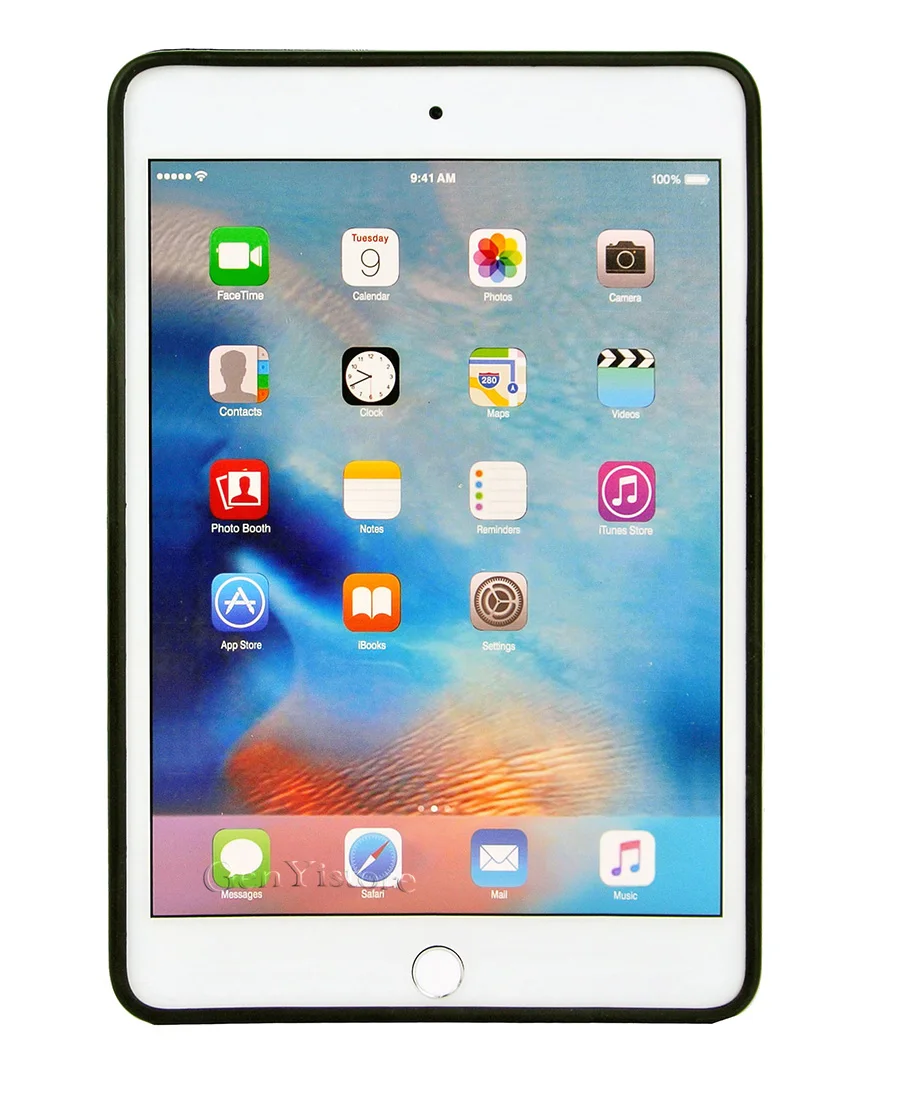 Bumper Case For Apple Ipad Mini 4 Frame Rim Case Transparent Back Cover Hybrid Tablet Tpu Screen Protector Clear Film Tablets E Books Case Aliexpress