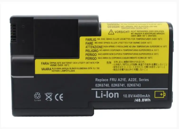 Cameron sino 4400 мАч аккумулятор для IBM Thinkpad A21e A21e-2655 A22E A22e-2655 i1800-2655 02K6779 08K8027 FRU 02K6740