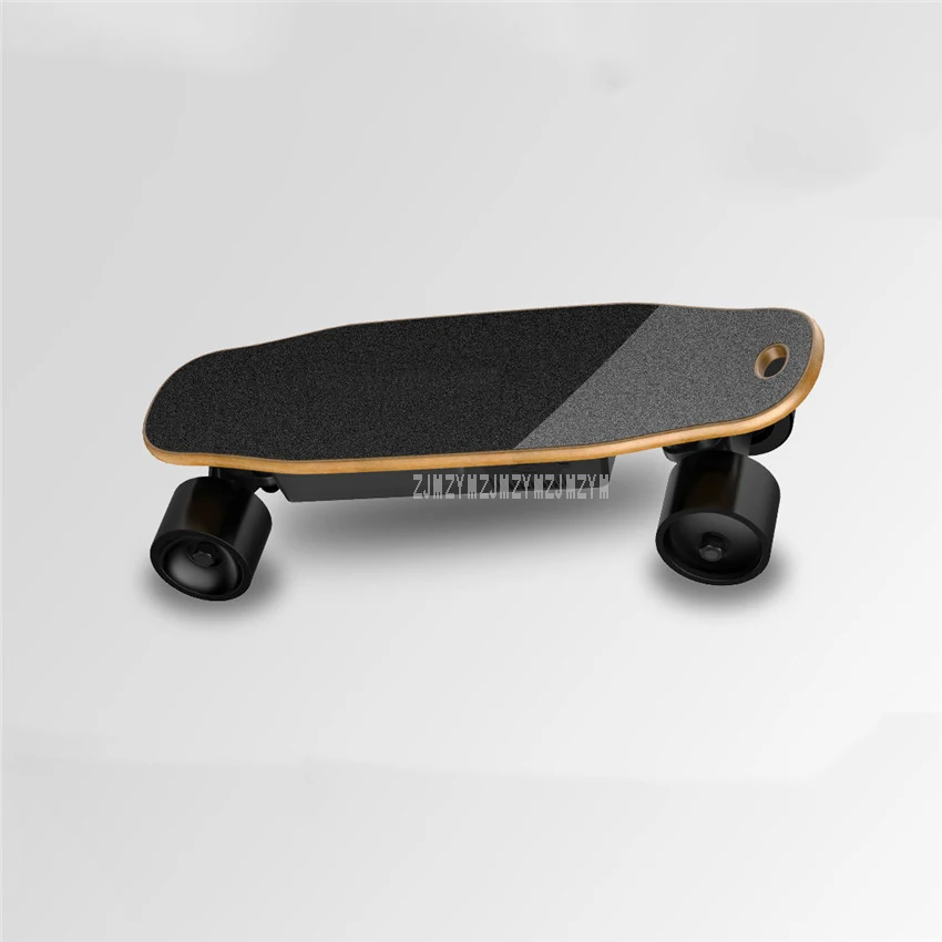 Легкий 200 Вт четырехколесный Электрический скейтборд с дистанционным управлением, взрослый скутер, деревянный Лонгборд, скейтборд, макс. 15-18 км/ч, 220 В/110 В