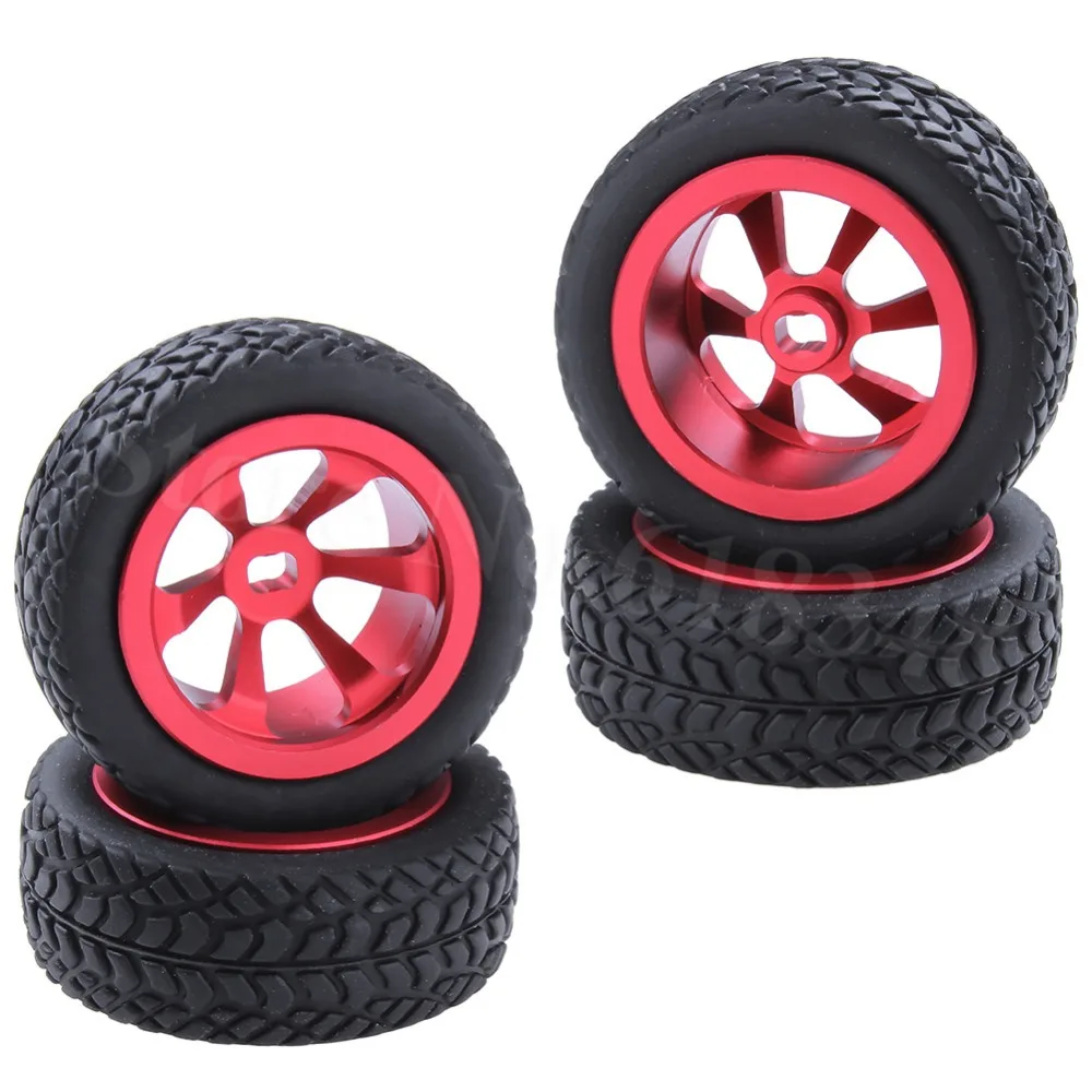 4 шт./лот шины и колеса из алюминиевого сплава для WLtoys 1/28 RC Car K969 K989 K999 P929|Детали