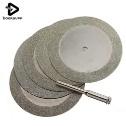 Оптовая цена 5 мм шт. 50 мм алмазные режущие диски и сверло для роторного инструмента Лезвия