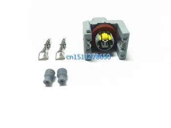 

10 sets 2Pin Auto fuel injector connector spray nozzle/oil atomizer plug,Car Electrical plug for connectors,Free Shipping