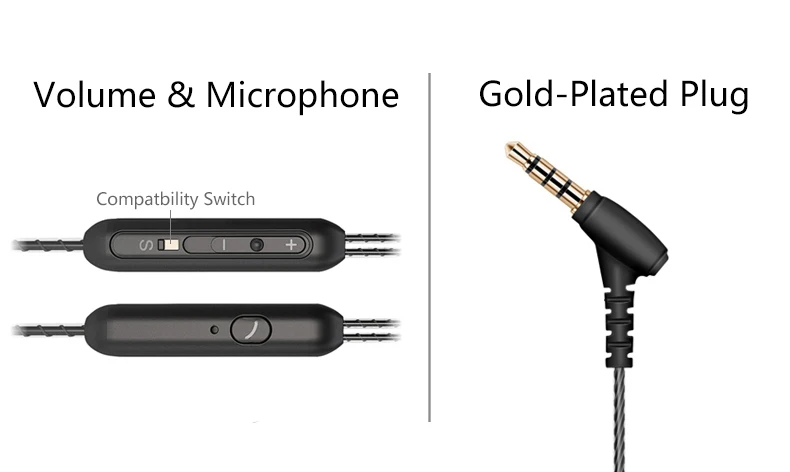 RUKZ Z02 двойные динамические наушники со спикером с микрофоном для телефона XIAOMI, стерео наушники-вкладыши, прозрачная гарнитура, бас спортивные наушники