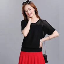 Модные свободные футболки с принтом, хлопковые льняное с короткими рукавами, повседневные топы с круглым вырезом, футболки для женщин, летние футболки больших размеров RE0534