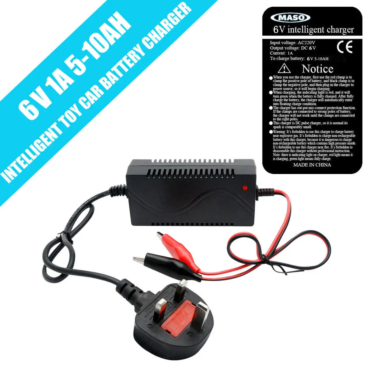 6v battery charger for toy car uk