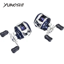 YUMOSHI новая правая или левая катушка baitcasing 12+ 1BB 6,3: 1 Наживка литья Рыболовная катушка Магнитная Тормозная TT200-201