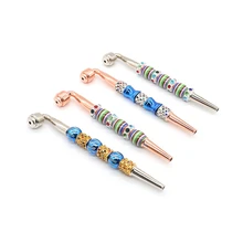 Весенние дымовые трубы Jamaica Rasta табачные курительные трубы подарок детекторы дыма Мясорубка дым кальян с металлической трубкой экран