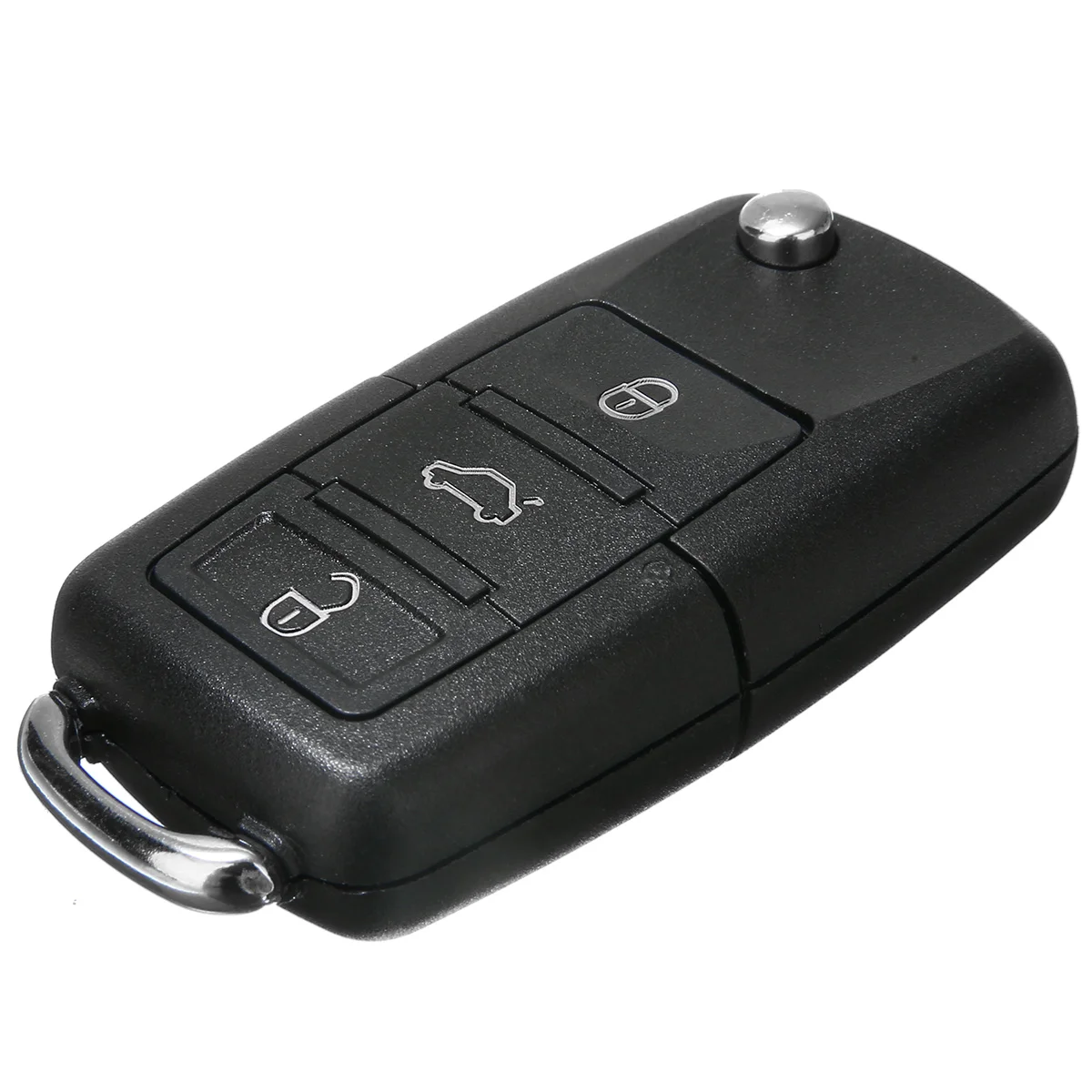 1pcs 3 Button Remote Key Fob Case Folding Flip Key Shell For Skoda OCTAVIA FABIA A61