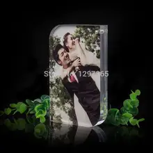 Лидер продаж 2 шт./компл. Кристалл акриловые украшения Творческий Смешные Фото Рамки 152x102 мм