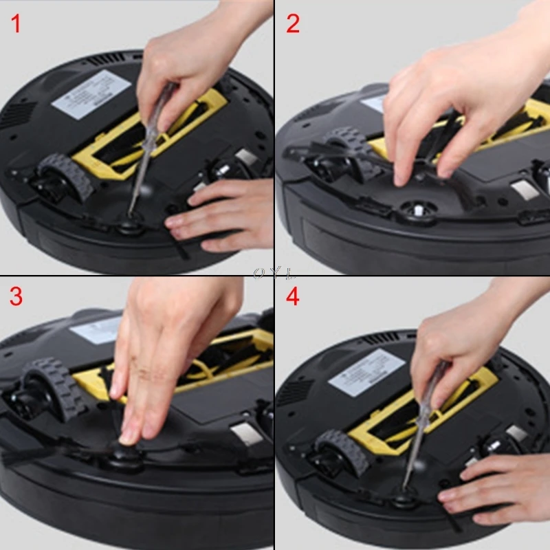 

Side Brush Replacement For ECOVACS CEN540/CR120/X500 Vacuum Cleaning Robots 6Pcs