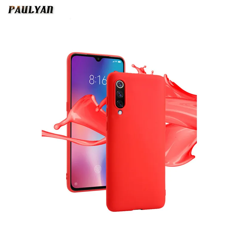 Новый ТПУ жидкий силиконовый чехол для мобильного телефона Xiaomi 8lite 9 9se мягкий Redmi