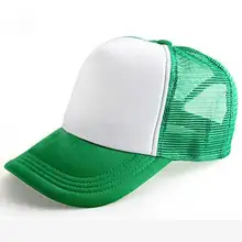 10 шт./лот, недорогие Мужские Простые кепки для водителя грузовика на весну и лето Wo мужские сетчатые бейсболки, мужские кепки из пенопласта