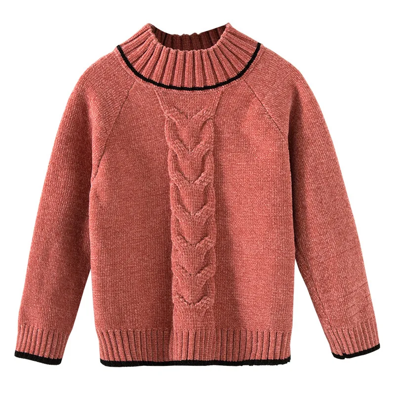 

Kseniya Kids 2018 Autumn And Winter New Children's Clothing Big Girls Casual Knit Sweater