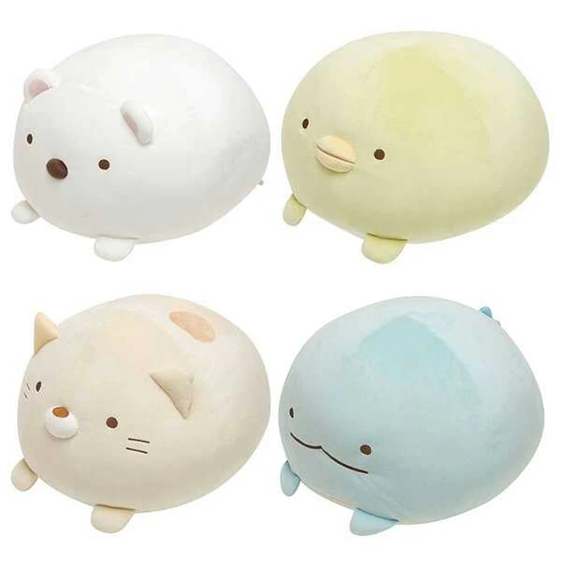 Soft Sumikkogurashi Eiderdown Cotton Corner Creatures Plush Dolls Cute Stuffed Pillow Kawaii Birthday Gift for Children | Игрушки и
