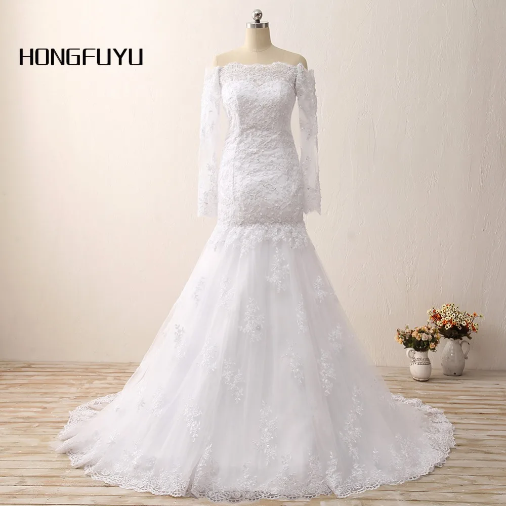 Новое поступление настоящее свадебное платье 2019 Vestido De Noiva длинное Русалка Robe De Mariage свадебные платья на заказ размеры x122903