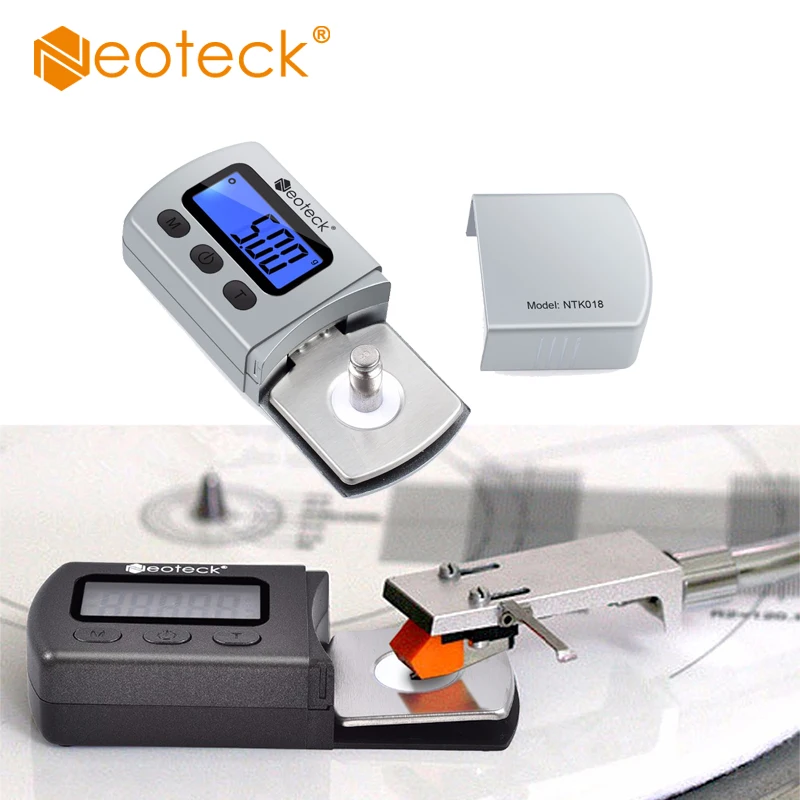Comprar Neoteck Digital portátil giratoria lápiz fuerza escala medidor indicador de led dzr joyas de plata esterlina para Tonearm cartucho de fono
