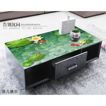 

Computer Desktop Stickers Fashion Personality Creative Stickers Waterproof and Dust Proof Wallpaper Mural for Carp Pond