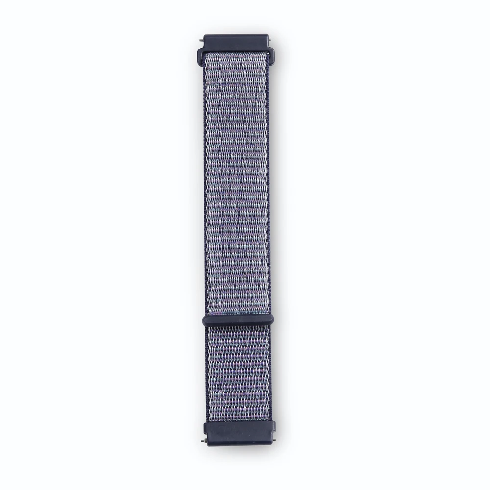 20 мм/22 мм/ткань нейлоновый ремешок для samsung Galaxy Watch 46 мм 42 мм браслет для Шестерни S3 S2 классический Frontier спортивный ремешок для наручных часов - Цвет ремешка: Midnight Blue