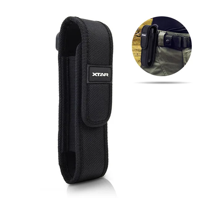 US $2.04 XTAR T220 Fenix Flashlight Pouch Molle LED Torch Holster Outdoor Work Hunting Camping Hiking Multit