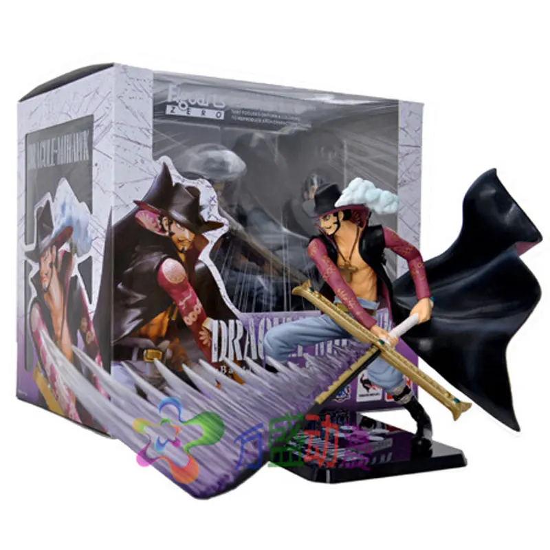 Banpresto Craneking Scultures Король Колизей ONE PIECE onepiece qibukai Dracule Mihawk Фигурку Модель Фигурка