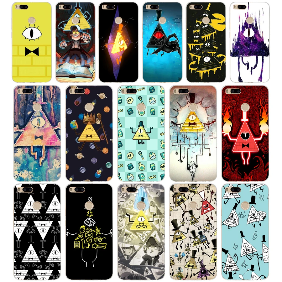 

103AQ bill cipher gravity falls Silicone Soft Tpu Cover phone Case for xiaomi redmi 4a 6a 4x note 5a pro mi a1