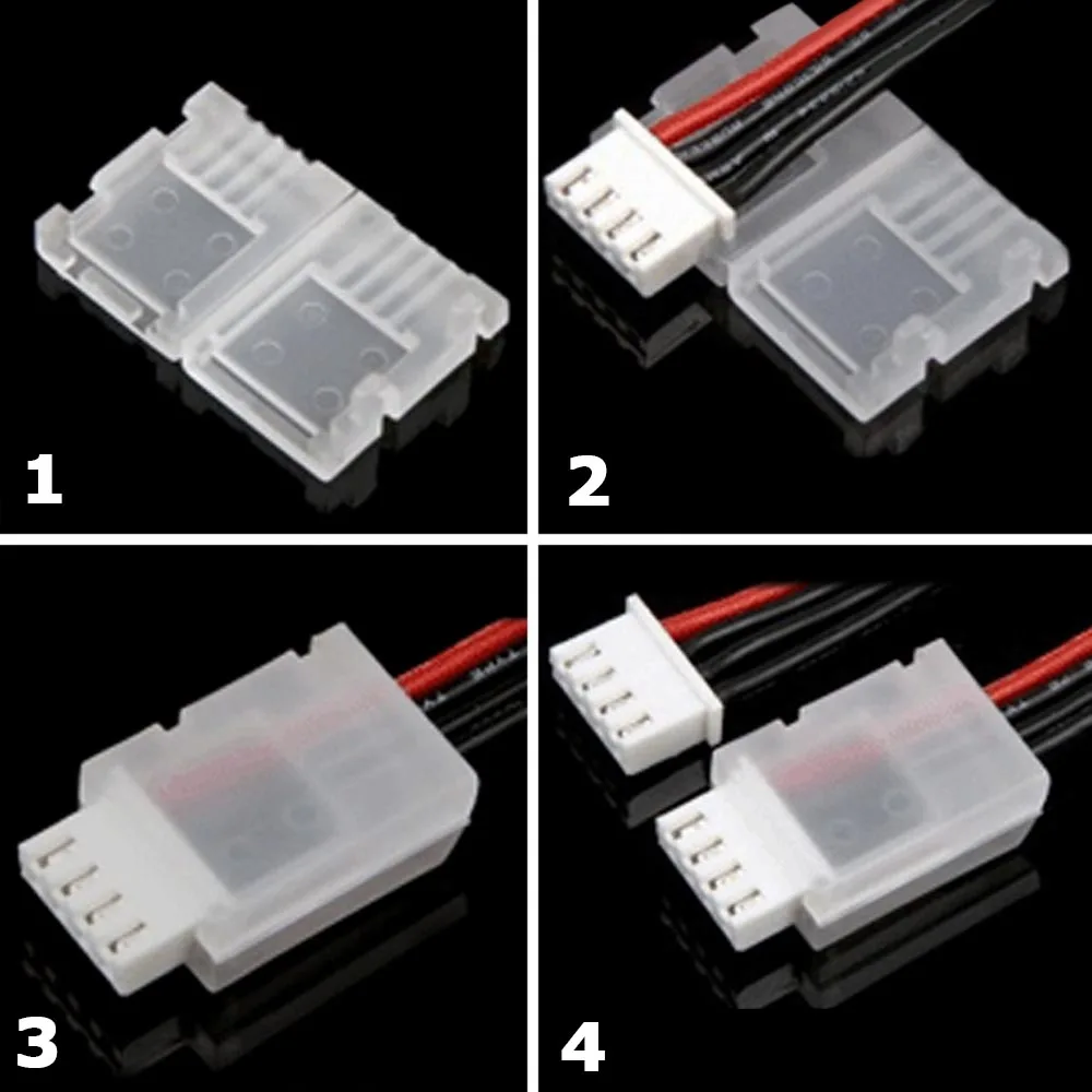 3S 11.1V LiPO charging plug AB clip 10pcs RC battery balance port protector
