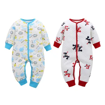 

Fashion Unisex Baby Clothes Animal Cartoon Baby Rompers Long Sleeves Fleece Infant Coveralls Newborn Boy Girl Clothes Jumpsuits