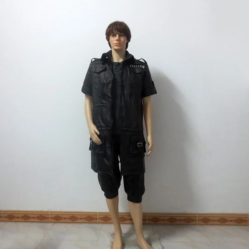Final Fantasy XV Noctis Lucis Caelum карнавальный костюм из искусственной кожи на заказ