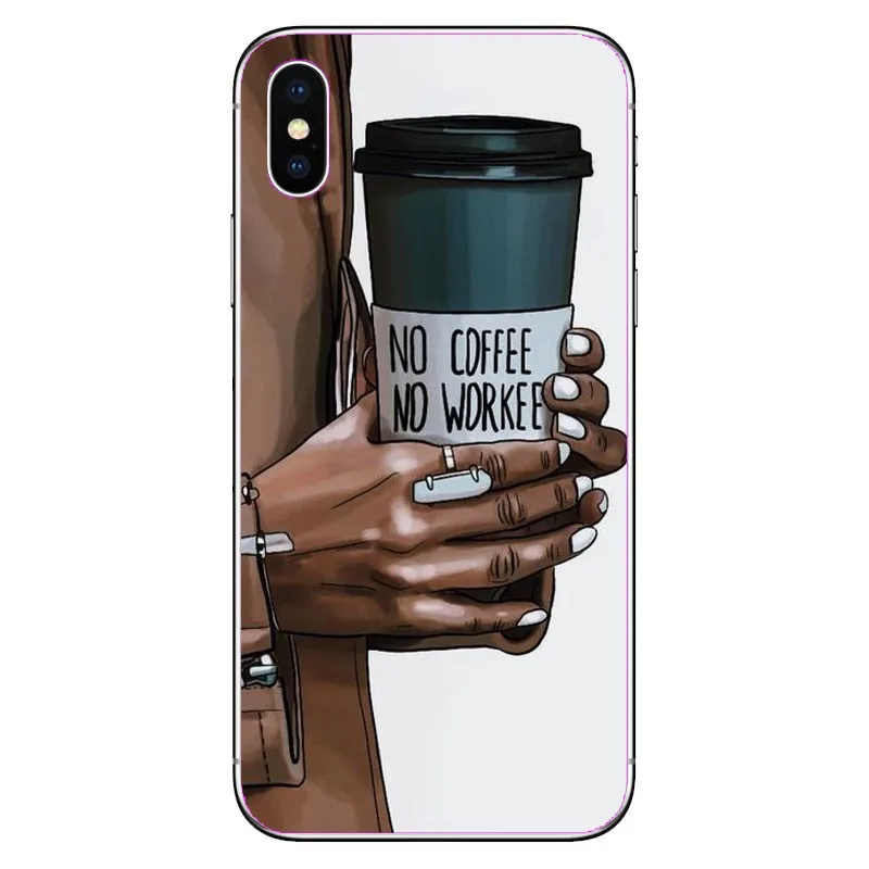 Cute Cartoon Coffee Cup Case For iPhone XS XR XS Max 8 8Plus 7 7Plus 6s Plus 5s SE Coffee cookie girl Starbuck Coque Capa Shell Cute Cartoon Coffee Cup Case For iPhone XS XR XS Max 8 8Plus 7 7Plus 6s Plus 5s SE Coffee cookie girl Starbuck Coque Capa Shell