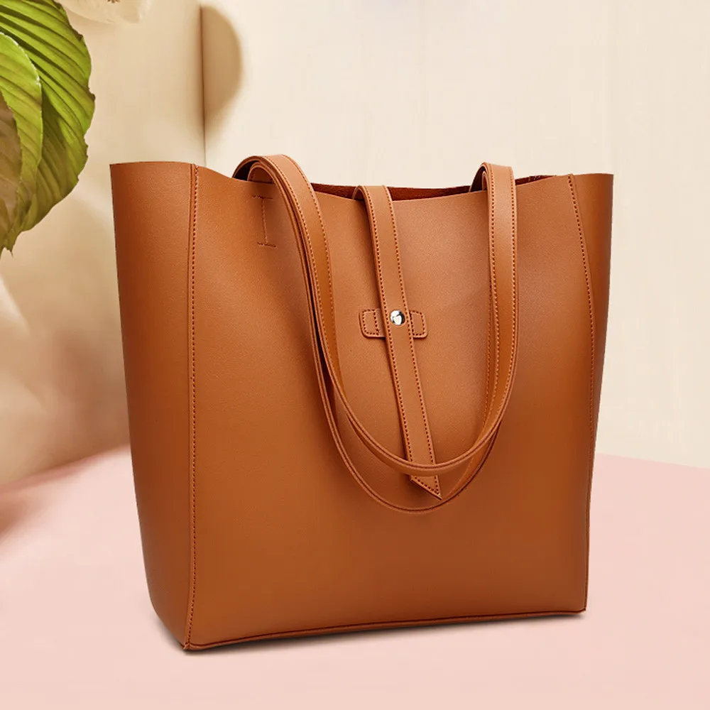 

Shoulder bags For Women 2019 Vintage Fashion Leather Solid Ladies Hand Bags Casual Messenger Shoulder Bags dames tassen bolsas