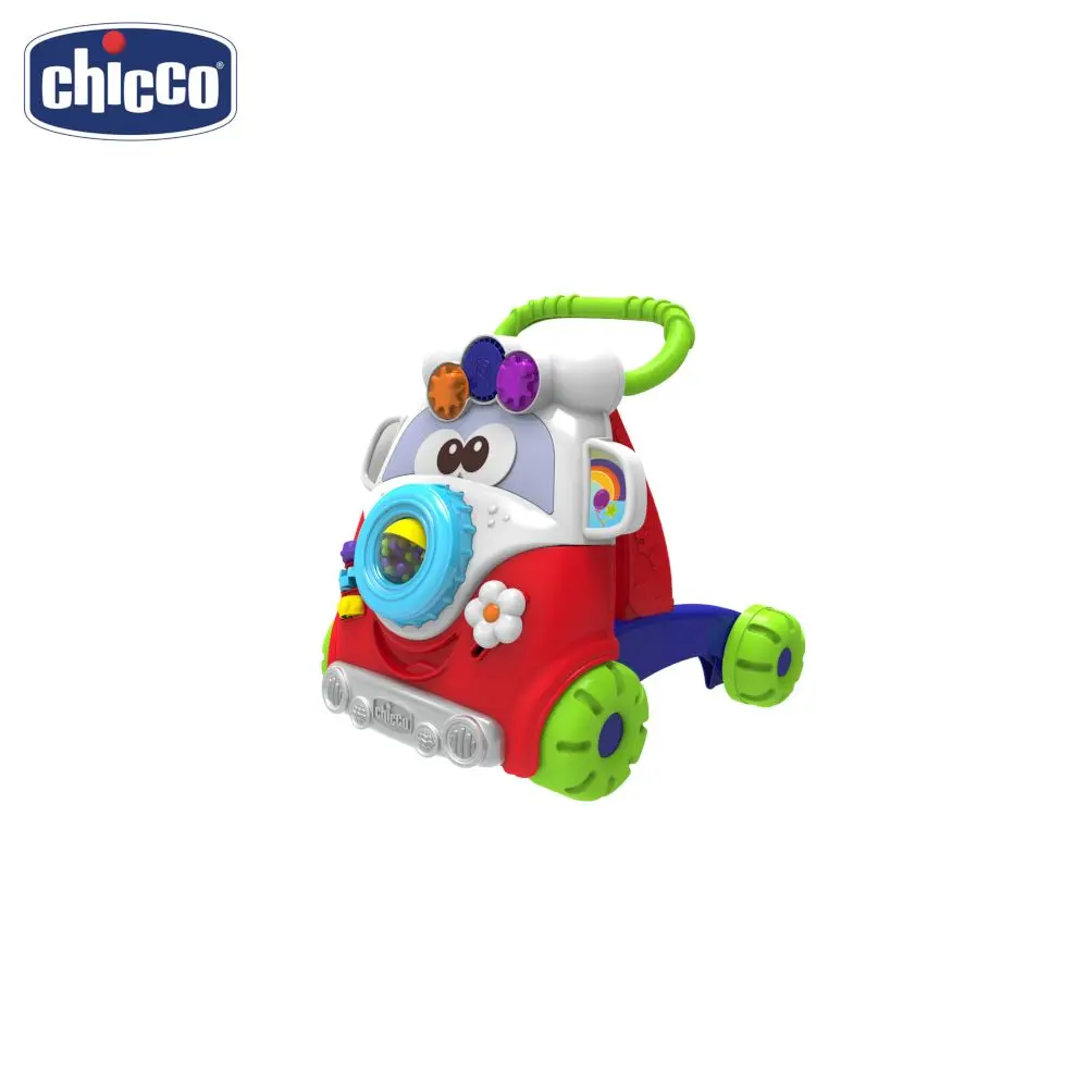 Игровой центр-ходунки Chicco "Забавный автобус" 9м