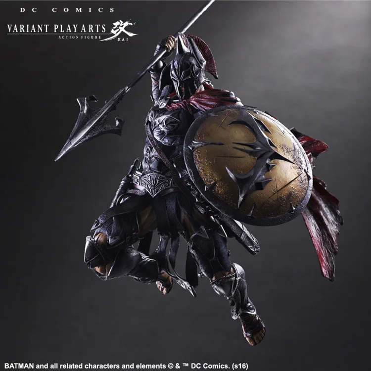 Play Arts Kai Batman 1/6 Масштаб Окрашенные фигуры Variant Ver. Вечная спартанская ПВХ Фигурки Коллекционная модель игрушки