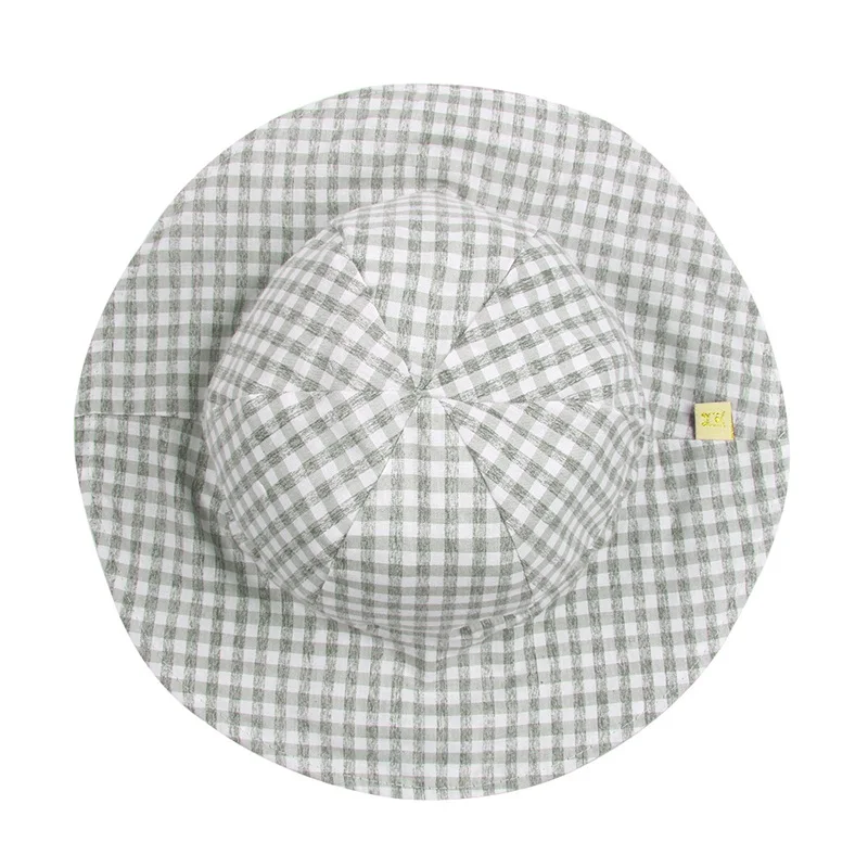 2019 Cotton Baby Bucket Hat For Girls Wide Brim Kids Sun Cap Adjustable 1-4Years Baby Boys Hat Spring Summer Baby Girls Clothing (42)