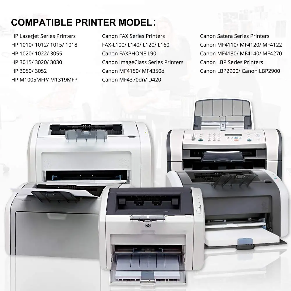 SHIZHI HP 2612A 12A Q2612A 2612 совместимый тонер картридж hp laserjet 1010 1020 1012 1015 3010 3015 3020 3030 3050