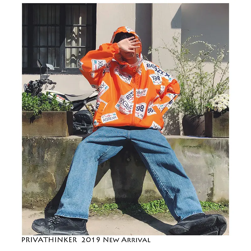 Privathinker Men spring streetwear bomber jacket 2019 mens harajuku hip hop summer jacket male funny print fashions windbreaker Privathinker Men spring streetwear bomber jacket 2019 mens harajuku hip hop summer jacket male funny print fashions windbreaker