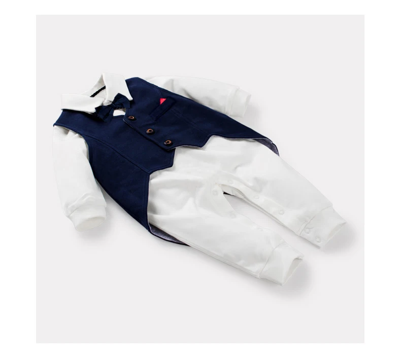 Коллекция года, Детский комбинезон для новорожденных, комплекты одежды костюмы джентльмена детские комбинезоны жилеты с галстуком-бабочкой для мальчиков, носки шапка, комплект из 5 предметов, нарядное платье для мальчиков