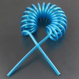 

5*2.5*2Meters Spring Fuel Lines/ Helix Fuel Lines/ Fuel Pipe-Blue Color