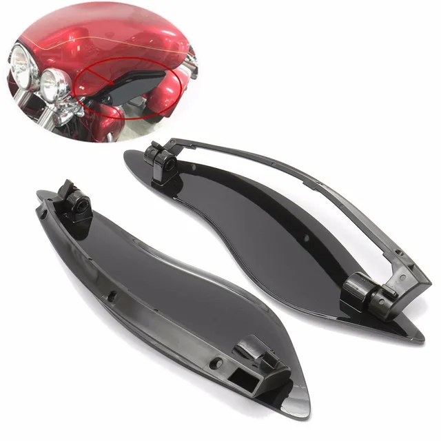 1 Pair Batwing Fairing Side Wing Deflector For Harley Touring 2014 2016